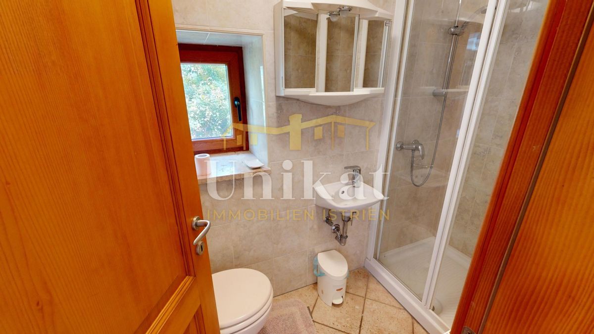 Renovirana kamnita hiša s bazenom